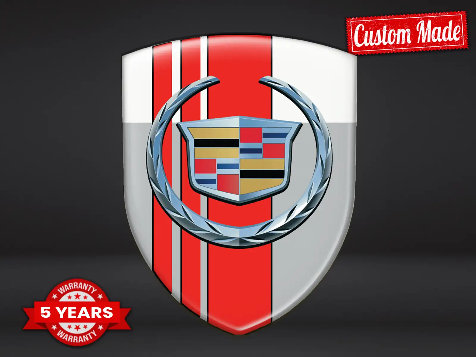 Cadillac Fensteraufkleber Auto Limitiert Robust Universal